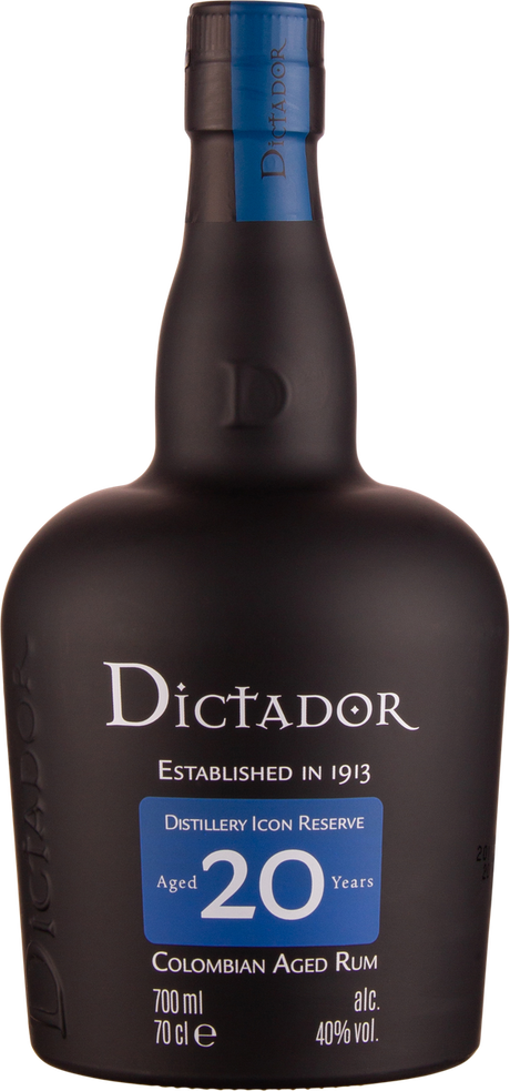 20 años Distillery Icon Reserve von DICTADOR aus Kolumbien