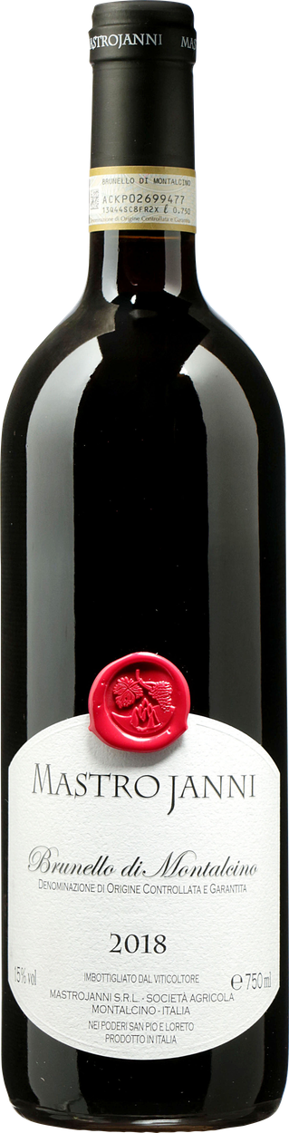 Brunello di Montalcino 2018 von MASTROJANNI aus Italien