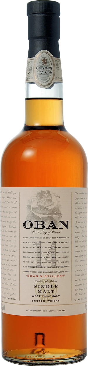 14 years Highland Single Malt Scotch Whisky von OBAN aus Großbritannien