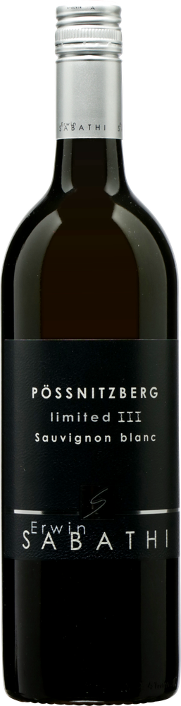 Wein aus Österreich Rarität Sauvignon Blanc Pössnitzberg Ltd 2008 Glasflasche