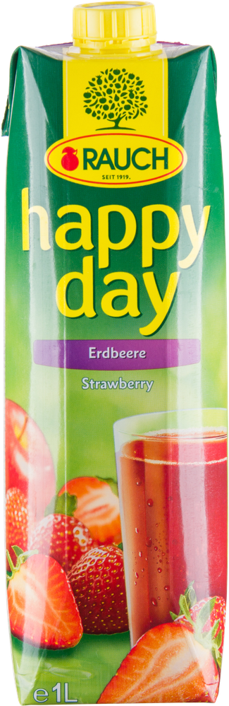 WÖsterreich Happy Day Erdbeer RAUCH