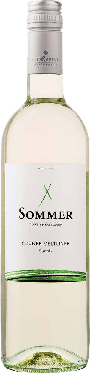 Grüner Veltliner Klassik 2023 von SOMMER aus Österreich