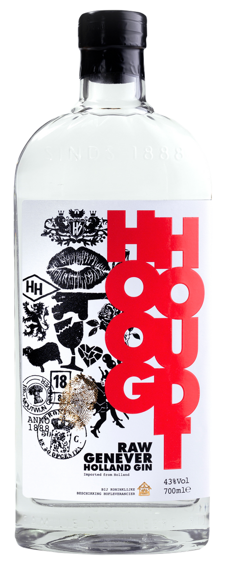 Raw Genever von HOOGHOUDT aus Niederlande