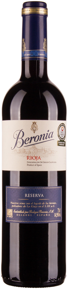 Wein aus Spanien Rioja Reserva 2018 Glasflasche