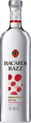 WPuerto Rico Razz Flavoured Rum BACARDI