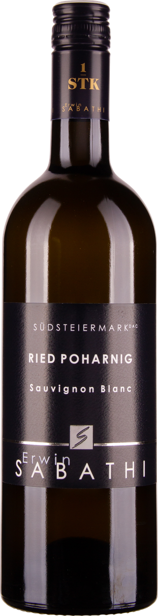 Rarität Sauvignon Blanc Ried Poharnig 1STK Südsteiermark DAC 2018 von SABATHI aus Österreich
