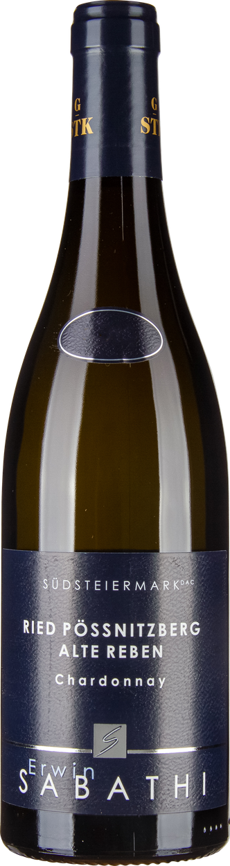 Chardonnay Ried Pössnitzberg Alte Reben bio 2022 von SABATHI aus Österreich