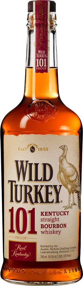 WUSA 8 years 101 Proof Kentucky Straight Bourbon Whiskey WILD TURKEY