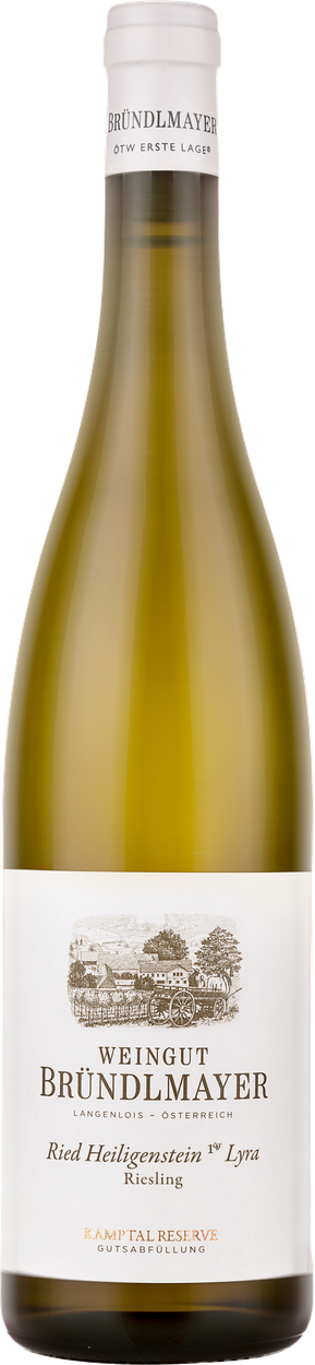 Rarität Riesling Ried Heiligenstein 1ÖTW Lyra Kamptal DAC 2000 von BRÜNDLMAYER aus Österreich