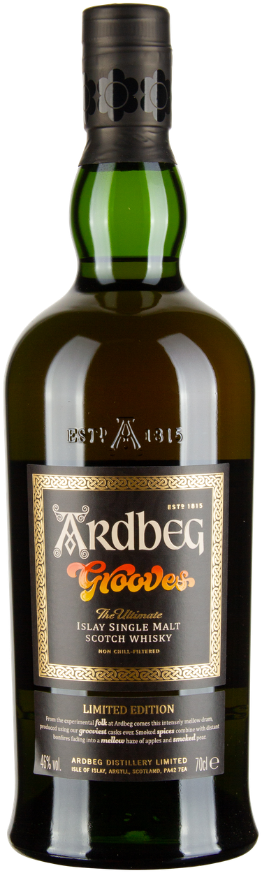 Rarität Grooves Islay Single Malt Scotch Whisky von ARDBEG aus Großbritannien