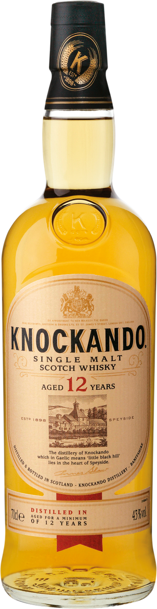 12 years Speyside Single Malt Scotch Whisky von KNOCKANDO aus Großbritannien