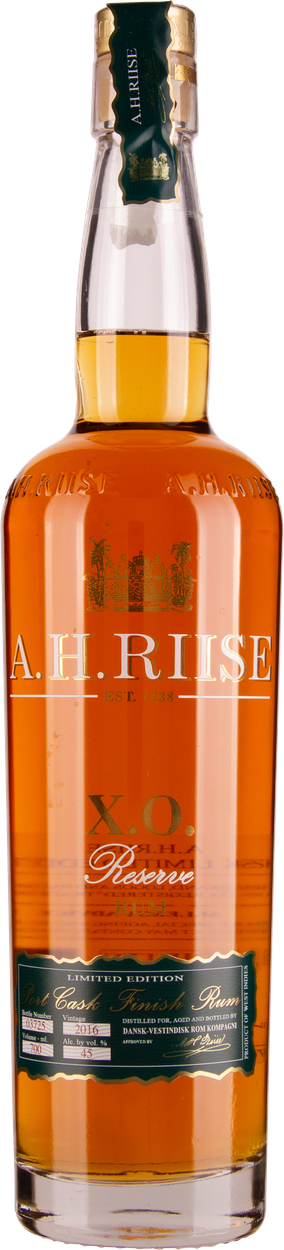 XO Reserve Port Cask Rum im Geschenkkarton von A.H. RIISE aus Britische Jungferninseln