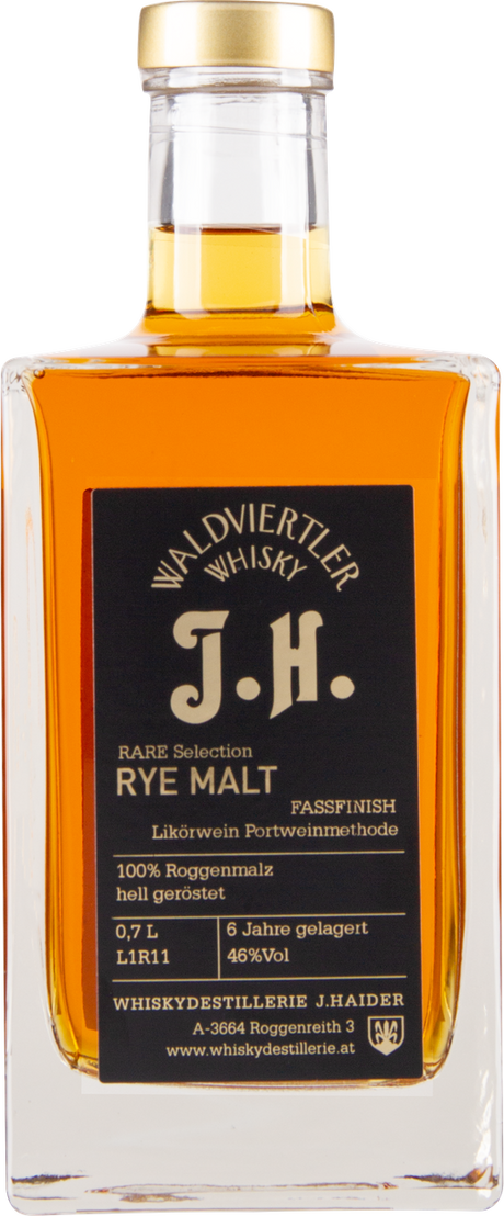 Rye Malt von WALDVIERTLER WHISKY J. HAIDER aus Österreich