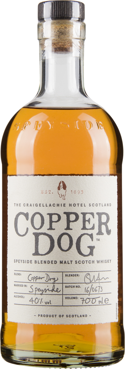 Speyside Blended Malt Scotch Whisky von COPPER DOG aus Großbritannien