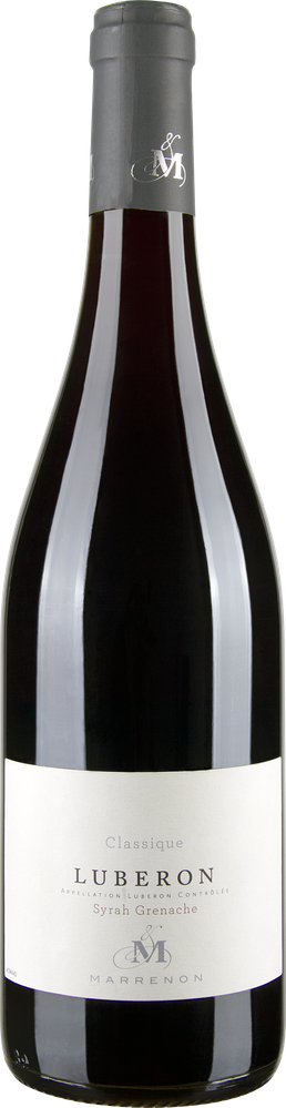 Wein aus Frankreich Côtes du Luberon rouge 2021 MARRENON