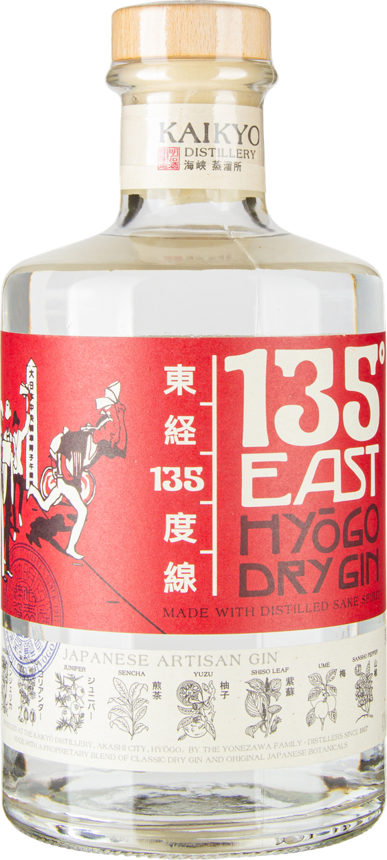 East Hyogo Dry Gin von 135° aus Japan