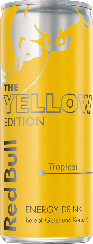 WÖsterreich The Yellow Edition Tropical RED BULL