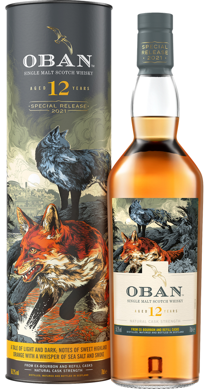 12y Special Release 2021 im Geschenkkarton von OBAN aus Großbritannien