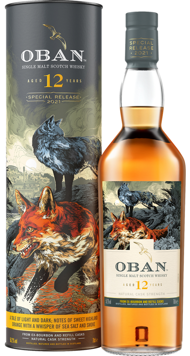 12y Special Release 2021 im Geschenkkarton von OBAN aus Großbritannien