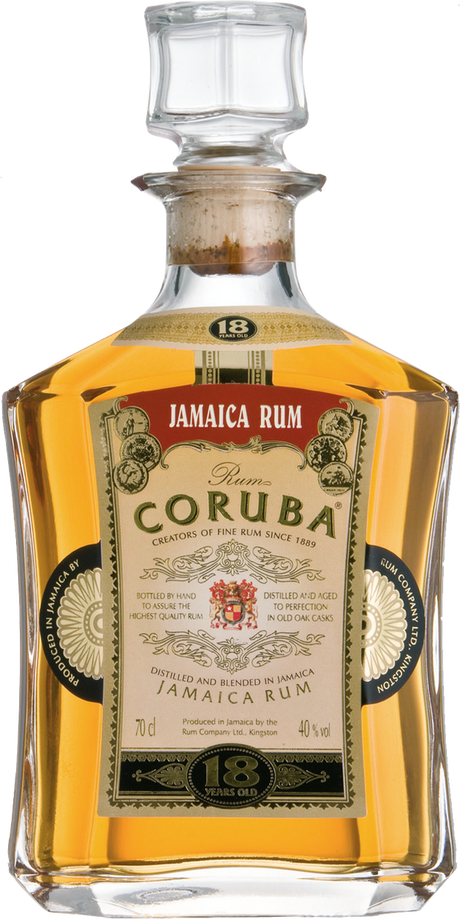 18 years Rum von CORUBA aus Jamaika