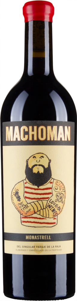 Wein aus Spanien Macho Man Monastrell DO Jumilla 2021 Glasflasche