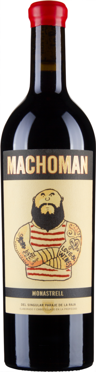 Macho Man Monastrell DO Jumilla 2021 von CASA ROJO aus Spanien