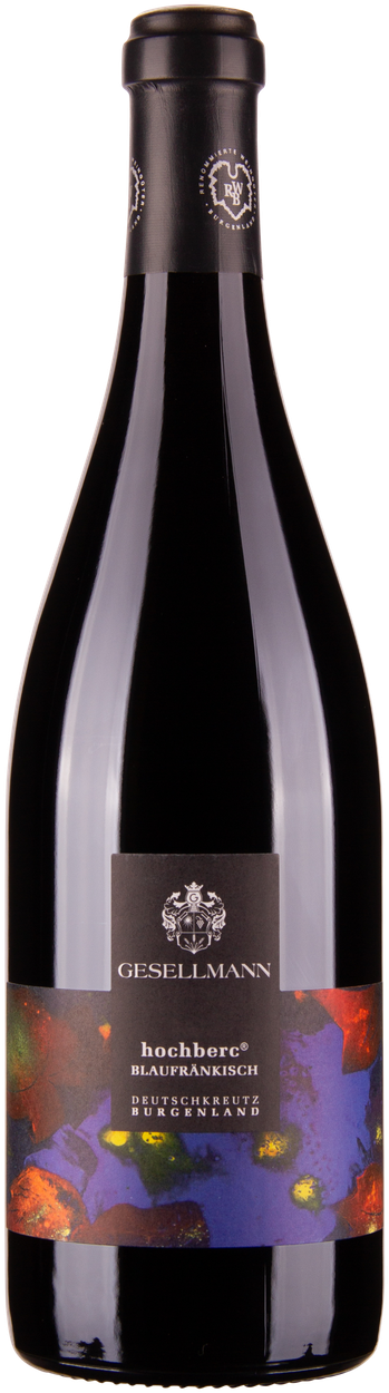 Rarität Blaufränkisch Hochberc bio 2011 von GESELLMANN aus Österreich