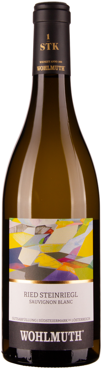 Sauvignon Blanc Ried Steinriegl 1STK Südsteiermark DAC 2022 von WOHLMUTH aus Österreich