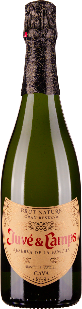 Brut nature Cava de la Familia Reserva 2021 von JUVE Y CAMPS aus Spanien