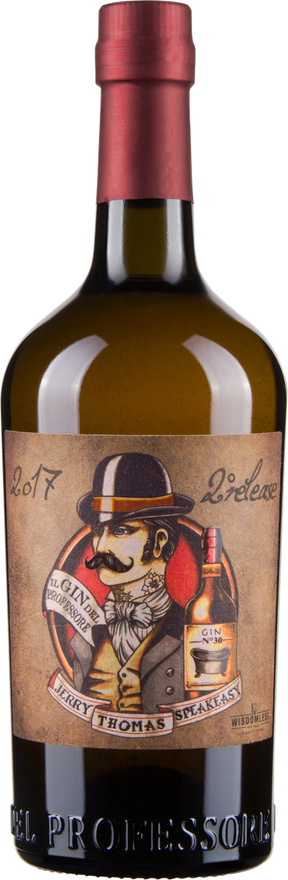 MonsieurJerry Thomas Speakeasy Gin von DEL PROFESSORE aus Italien