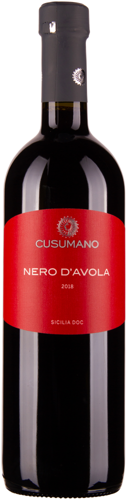 Wein aus Italien Nero d'Avola 2022 Glasflasche