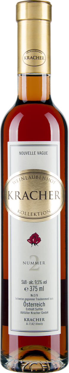 Rosenmuskateller Trockenbeerenauslese Nr. 1 Nouvelle Vague 2015 von KRACHER aus Österreich