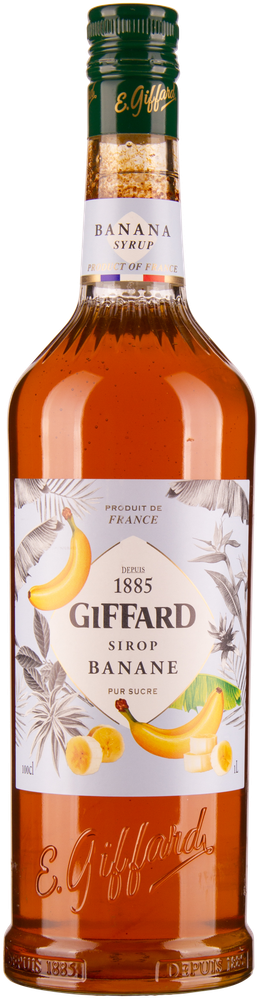 WFrankreich Bananen Sirup GIFFARD