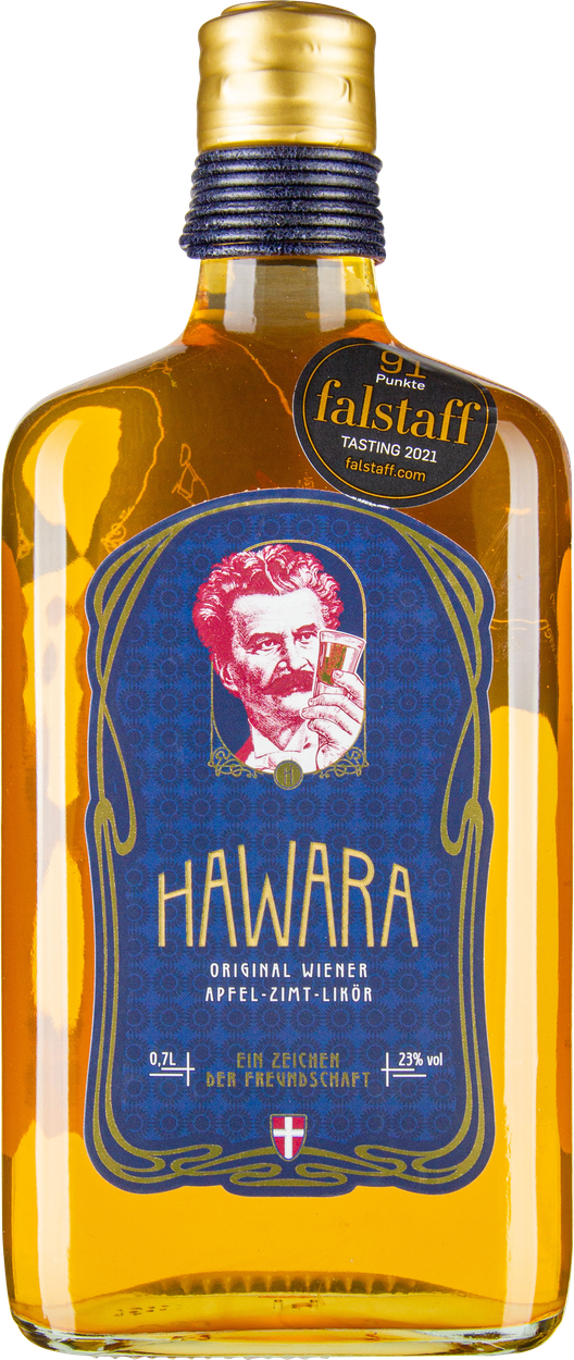 Original Wiener Apfel Zimtlikör von HAWARA aus Österreich
