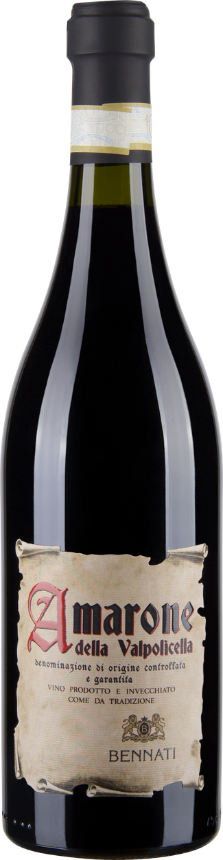 Amarone della Valpolicella DOC 2021 von BENNATI aus Italien