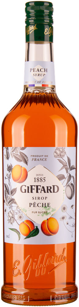 WFrankreich Pfirsich Sirup GIFFARD