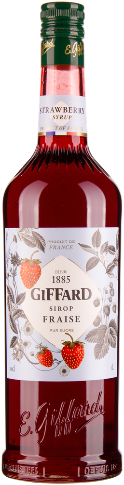 WFrankreich Fraises - Erdbeer Sirup GIFFARD