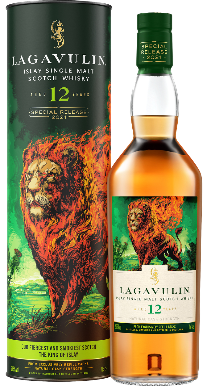 12y Special Release 2021 im Geschenkkarton von LAGAVULIN aus Großbritannien
