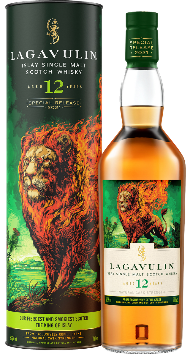 12y Special Release 2021 im Geschenkkarton von LAGAVULIN aus Großbritannien