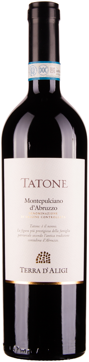 Tatone Montepulciano dAbruzzo 2023 von TERRA D'ALIGI aus Italien