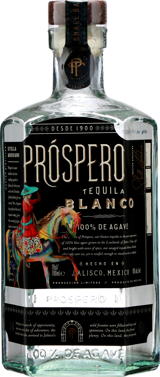 Tequila Blanco von PROSPERO aus Mexiko