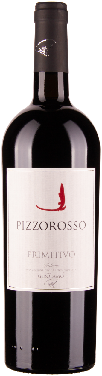 Primitivo Pizzorosso IGP Salento 2022 von GIROLAMO aus Italien