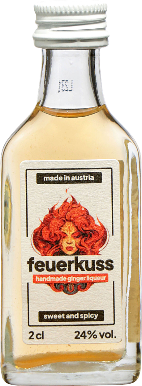 Ingwer Likör bio von FEUERKUSS aus Österreich