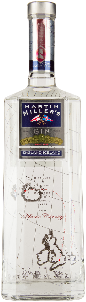 Dry Gin von MARTIN MILLER'S aus Großbritannien