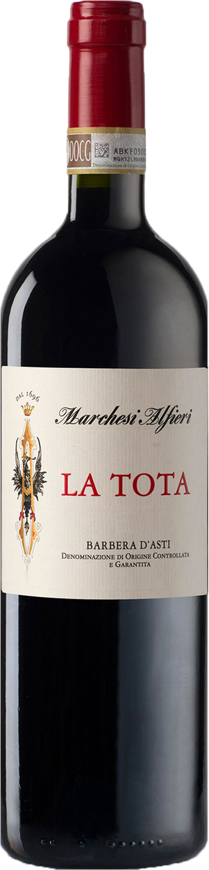 La Tota Barbera d´Asti DOCG 2022 von MARCHESI ALFIERI aus Italien