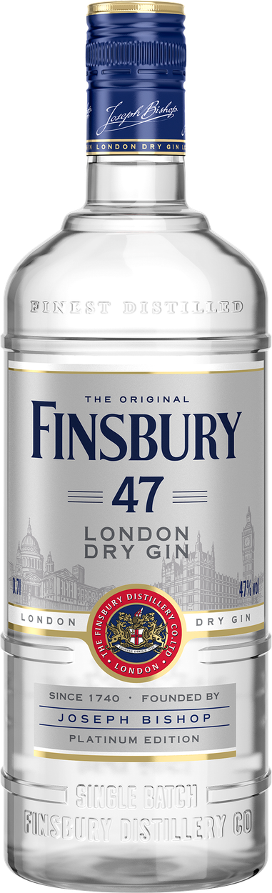 Platinum London Dry Gin von FINSBURY aus Großbritannien
