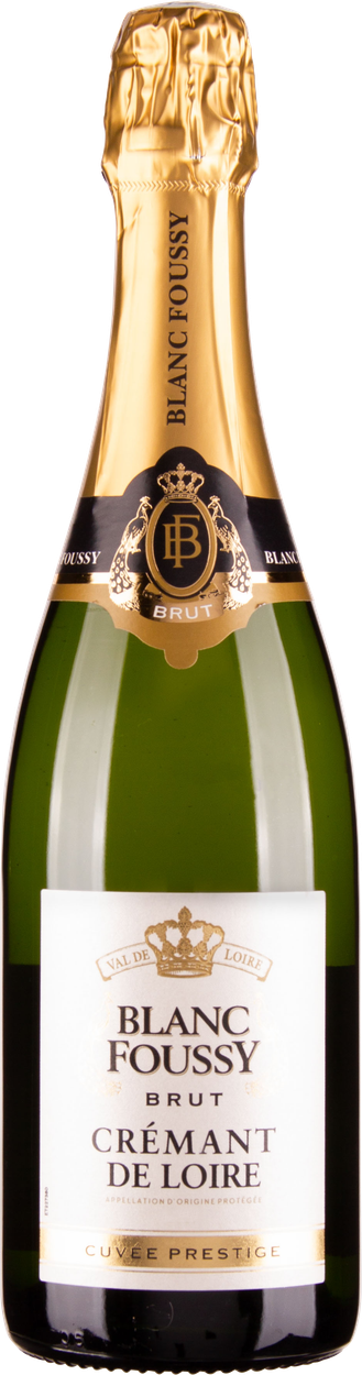 Cremant de Loire Brut 2022 von BLANC FOUSSY aus Frankreich