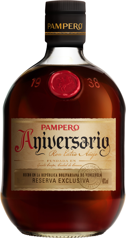 WVenezuela Aniversario Rum PAMPERO