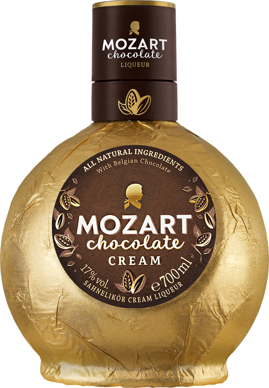 Chocolate Cream Likör von MOZART aus Österreich