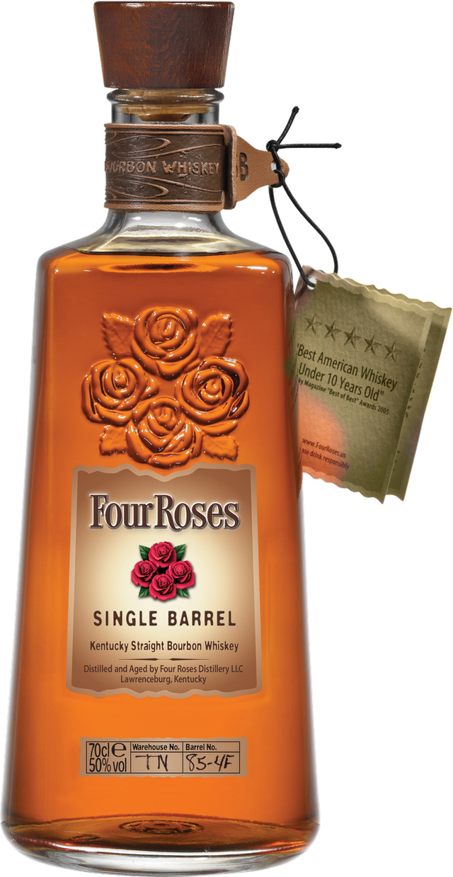 Single Barrel Kentucky Straight Bourbon Whiskey von FOUR ROSES aus USA